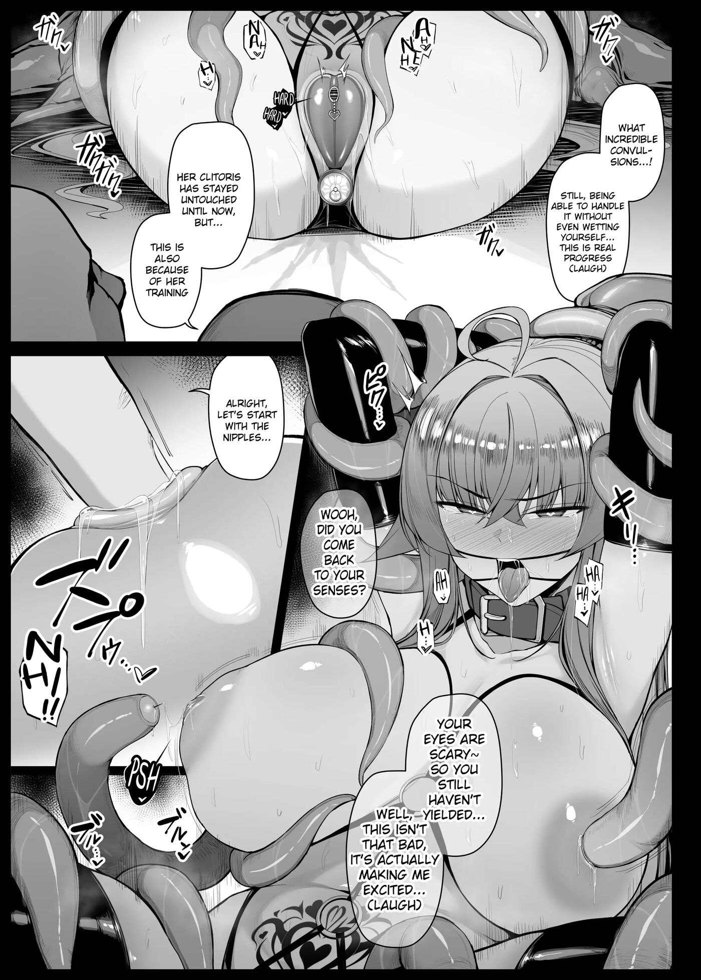 Karada O Kaihatsusarete Kuri Seme Onani-sareru Hiroin Chapter 5000 Page 3